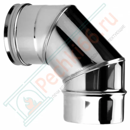 Отвод одностенный 90° (AISI-310S/0,8мм) d-104 (Вулкан)