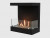 Встраиваемый биокамин Lux Fire Фронтальный 440 S