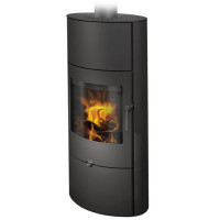 Печь-камин Ovalis Akum металл (Romotop)