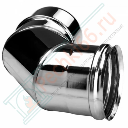 Отвод одностенный 90° (AISI-310S/0,8мм) d-150 (Вулкан)