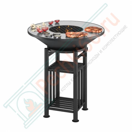 Fantastic Grill Везувий Ø 700 (чаша+подставка+плита+решетка+крышка)