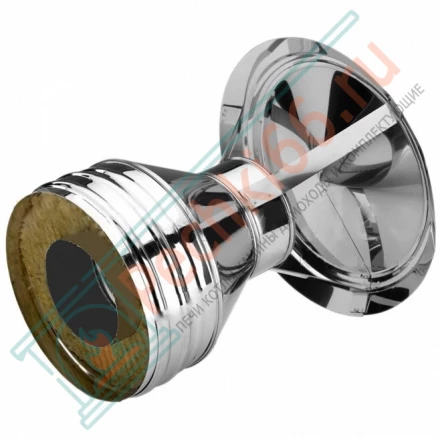 Зонт V50R с изол (AISI-321/0,8-ОЦИНК-RAL/0,5) d-160/260 (Вулкан-Cerablanket)