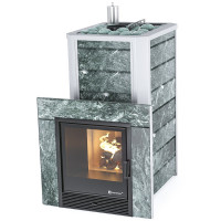 Печь для бани Ялта-35 змеевик (ИзиСтим)