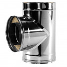 Тройник 90° V50R с изол (AISI-321/0,8-AISI-304/0,5) d-180/280 (Вулкан-Cerablanket)