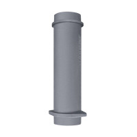 Чугунная ВЕРХНЯЯ труба для шибера 150/500мм (ТехноЛит)