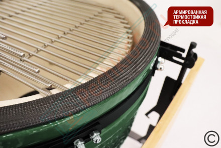 Керамический гриль SG24 PRO CFG 61 см / 24 дюйма (зеленый) (Start Grill)