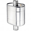 Натрубный бак для воды (НЕРЖ-439/0,8мм) 70 л, d-130 (УМК)