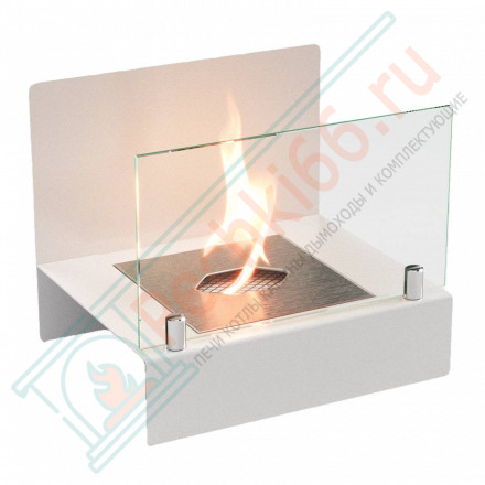 Биокамин Афиша M, белый (LuxFire)