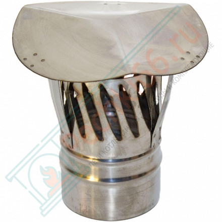 Зонт с искрогасителем (НЕРЖ-439/0,5) d-200 (УМК)