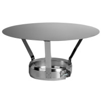 Зонт без изол (НЕРЖ-321/0,5) d-130 (Дымок-Lux)