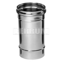 Дымоход L=0,25м (НЕРЖ-430/0,8) d-130 (Ferrum HF) Дымоход L=0,25м (НЕРЖ-430/0,8) d-130 (Ferrum HF)