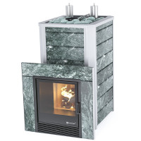 Печь для бани Ялта-35К змеевик (ИзиСтим)