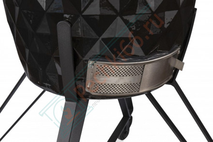 Керамический гриль Diamond Egg XL черный