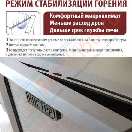 Печь для бани Костёр-Сетка 21 Релакс (Костёр) до 21 м3