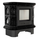 Изразцовая печь-камин WK440, черная (Kratki) Изразцовая печь-камин WK440, черная (Kratki)