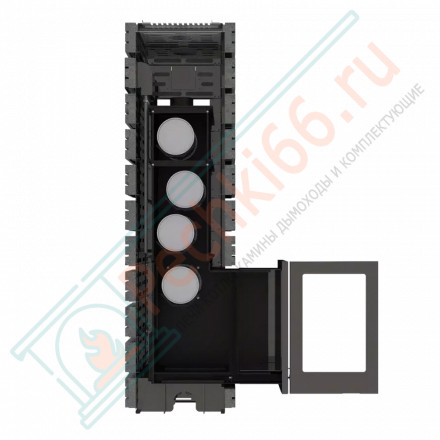 Дровяная банная печь Grill'D Shaman Long (2 каменки)