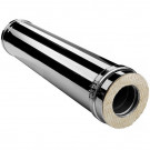 Сэндвич труба V50R с изол L=1000 (AISI-321/0,8-AISI-304/0,5) d-130/230 (Вулкан-Cerablanket)