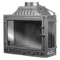 Чугунная топка W4 PLB, 3 стекла (Kaw-Met)