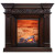 Каминокомплект Amalfi - Махагон коричневый антик с электрокамином Cassette 400 NH