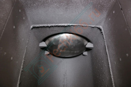 Печь банная «Атмосфера L» с комбинированной облицовкой «Верде Гватемала» (ProMetall)