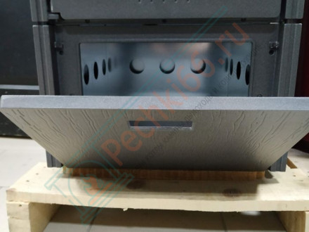 Чугунная печь-камин Laguna, коричневая (Plamen)