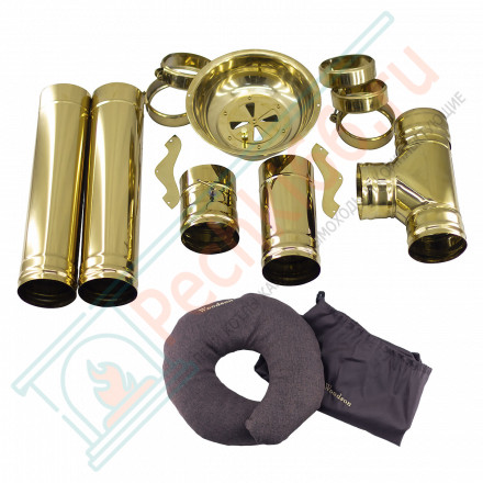 «Второе дыхание» для бани Premium (Золото) (Сталь-Мастер)