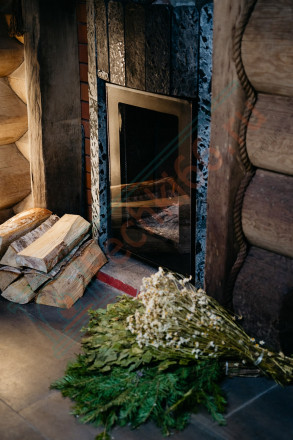 Дровяная банная печь Grill'D Shaman Long (4 каменки)