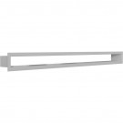 Каминная решётка белая Tunel/6/80/B (Kratki)