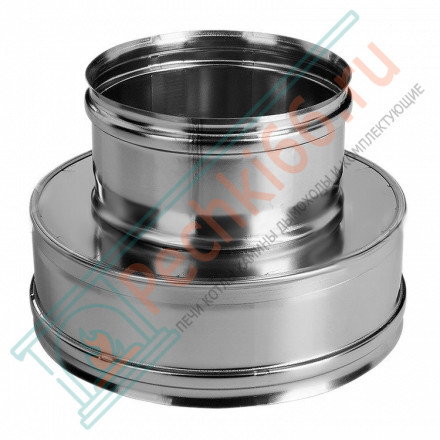 Переход термо-моно (НЕРЖ-321/0,5-НЕРЖ-439/0,5) d-130/210 (Дымок-Lux)