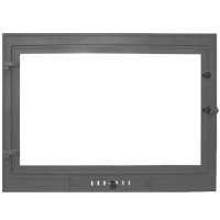 Дверка каминная чугунная Промо 700 (Мета) Дверка каминная чугунная Промо 700 (Мета)