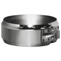 Хомут соединительный на трубу без изол (AISI-304/0,5мм) d-120 (Вулкан)