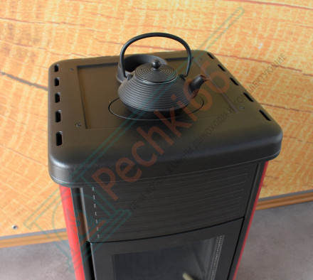 Чугунная печь-камин Maestral N, красная (Plamen)