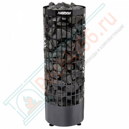 Электрическая печь Cilindro PC70E Black Steel (Harvia)