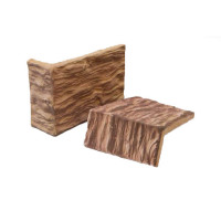 Плитка угловая Скол Дерева Макси, шт. (Терракот)