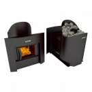 Печь для бани Aurora 160 window black (Grill’D) Печь для бани Aurora 160 window black (Grill’D)