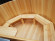 Японская баня Фурако круглая с внутренней печкой 180х180х120 (НКЗ) в Красноярске