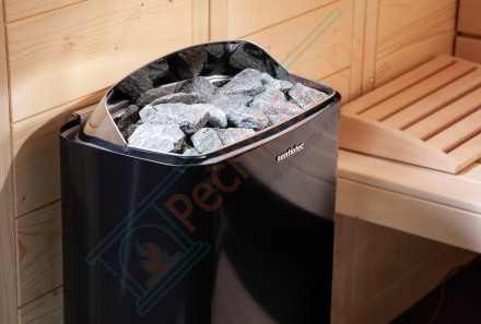 Электрокаменка 100E series, black, 4.5 kW (SentioTec)