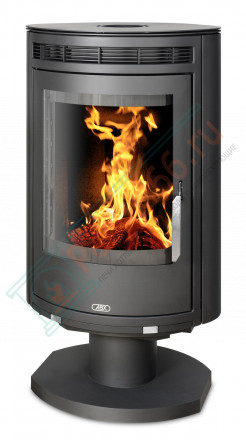 Печь-камин Arktis 8 с вращающимся корпусом, цвет - черный (ABX)