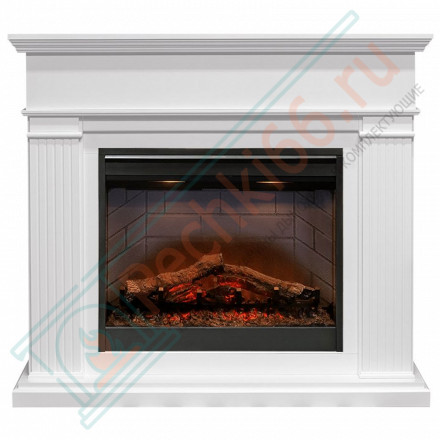 Каминокомплект Portland - Белый с электрическим очагом Symphony 26'' DF2608-INT