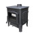 Чугунная печь-камин HERMES COOK, SIDE DOOR (Ferguss) до 250 м3