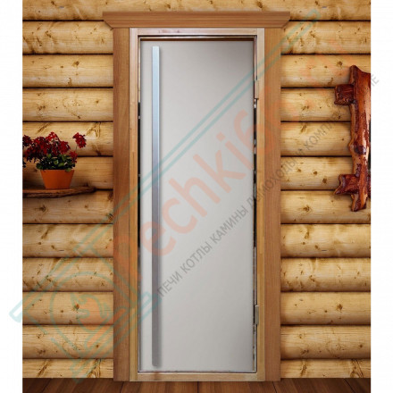 Стеклянная дверь Престиж Flash Royal сатин, 2000х800 (DoorWood)