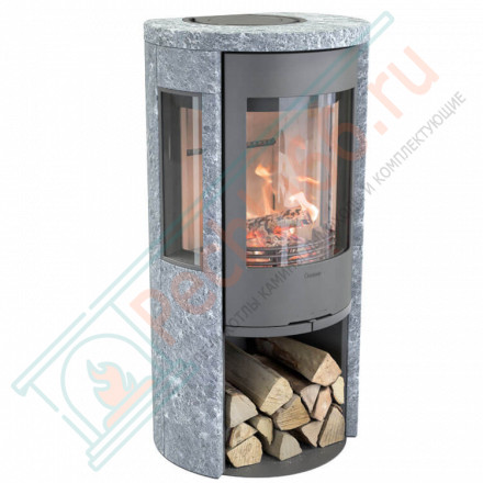 Печь-камин 556T Style, цвет cерый (Contura)