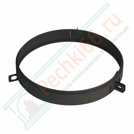Хомут для растяжки на трубу с изол V50R (ОЦИНК-RAL/0,5) d-150/250 (Вулкан)