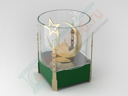 Биокамин сувенирный "Мечеть" М (LuxFire)