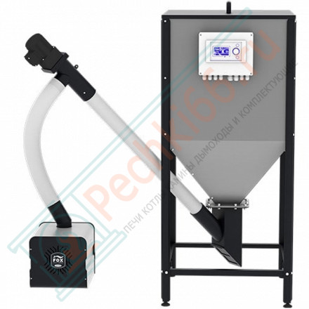 Пеллетная горелка Fox 43 с бункером 500 л (Zota)