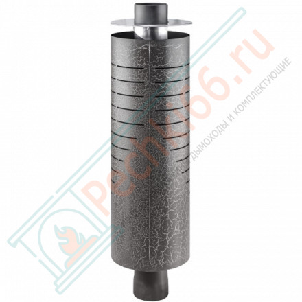 Дымоход - конвектор Пламя, D115мм, L1м, Антик (Feringer)