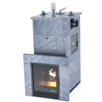 Печь для бани Сочи-М2 в талькохлорите с боковым подключением (ИзиСтим)
