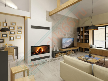 Топка для камина HEAT 3G L 140.50.01 (Romotop)