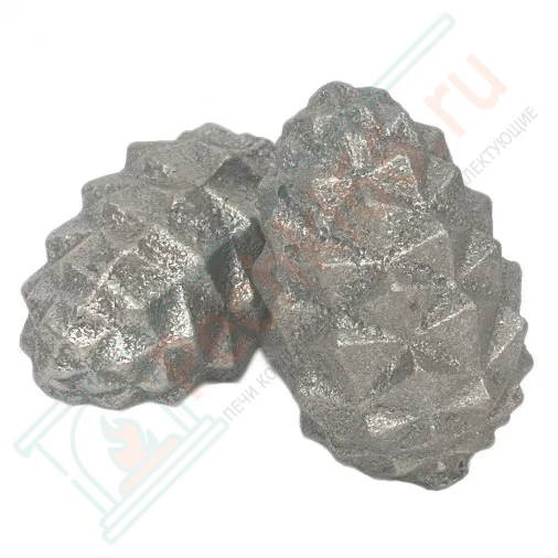 Комплект шишек из нержавеющей стали для каменки, 4 шт, 4.35 кг (ТиС) в Красноярске