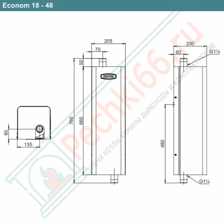 Электрокотел Econom-30 (Zota) 30 кВт
